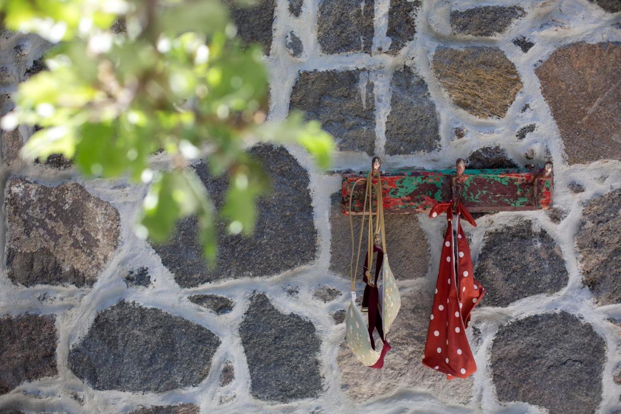 My Old Stone House In A 2 000 Sqm Private Garden With Fab Glamping Tent Mandraki  Ngoại thất bức ảnh